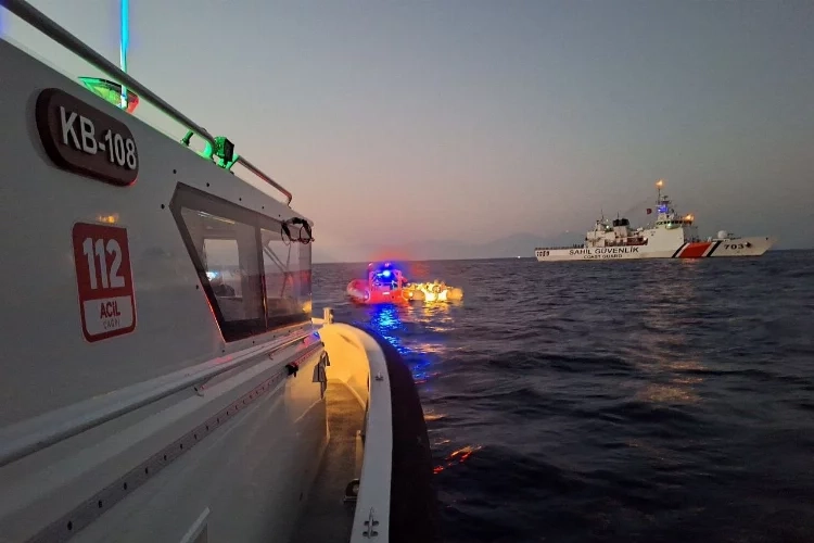 İzmir sularında Sahil Güvenlik nöbeti haberinin görseli