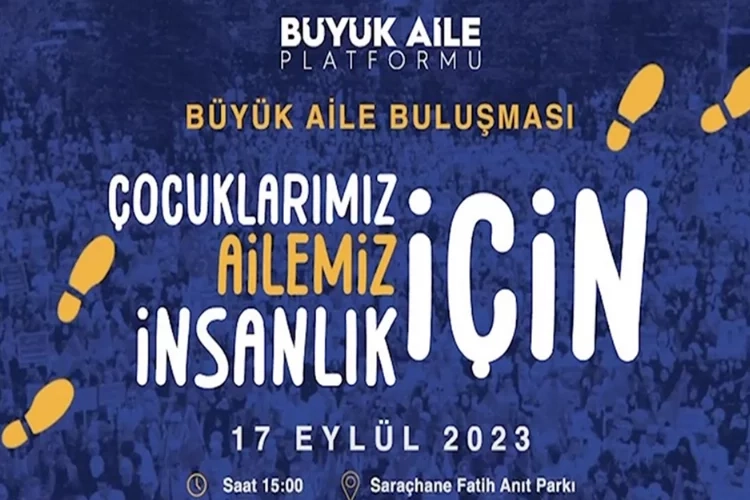 Sivil toplum kuruluşlarından Büyük Aile Buluşması haberinin görseli