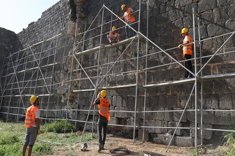 Diyarbakır Surları’nda 7. etap restorasyon çalışmaları başladı