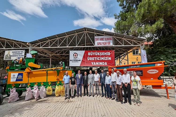Denizli Büyükşehirden üreticilere destek haberinin görseli
