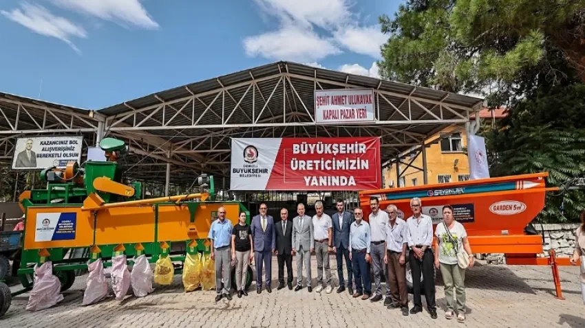 Denizli Büyükşehirden üreticilere destek haberinin görseli