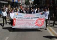 Sivas'ta protokol, küçük esnaf için yürüdü