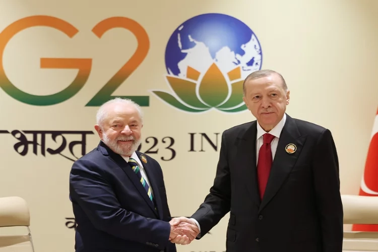 Cumhurbaşkanı Erdoğan, Brezilya Devlet Başkanı ile görüştü haberinin görseli