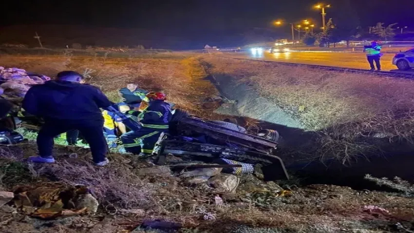 Denizli'de facia: 4 ölü