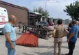 Aydın'da bir işçi kazayı ucuz atlattı
