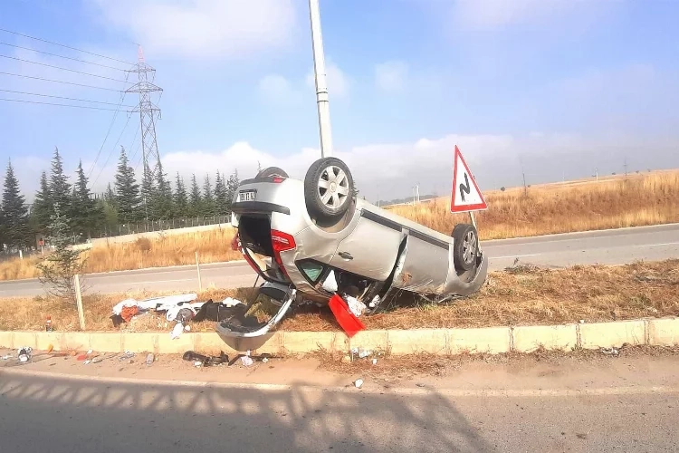 Kütahya'da trafik kazası: Yaralılar var haberinin görseli