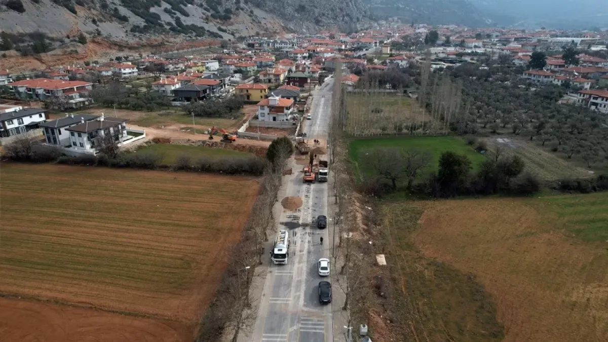 Muğla’da kanalizasyon hattı tamamlandı haberinin görseli