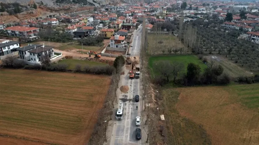 Muğla’da kanalizasyon hattı tamamlandı haberinin görseli