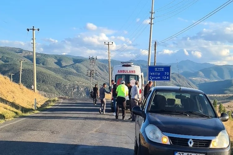 Kastamonu'da kaza: 3 tekerlekli moped devrildi! haberinin görseli