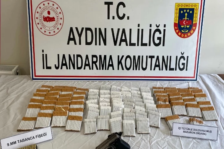 Aydın'da kaçak sigara operasyonu: 1 gözaltı