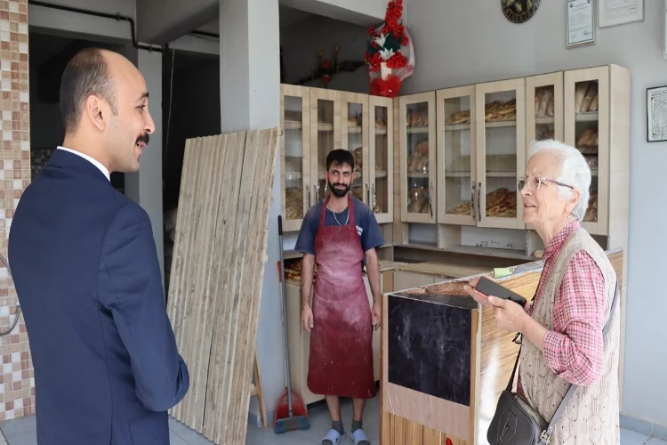 Oltu Kaymakamı’ndan esnaf ziyareti