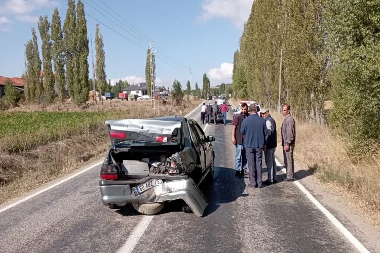 Tokat’ta sabah saatlerinde feci kaza