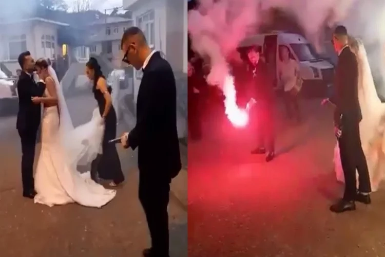 Trabzon'da düğün magandalığı bitmiyor haberinin görseli