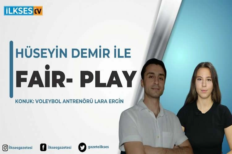 Hüseyin Demir ile Fair-Play programının konuğu Lara Ergin haberinin görseli
