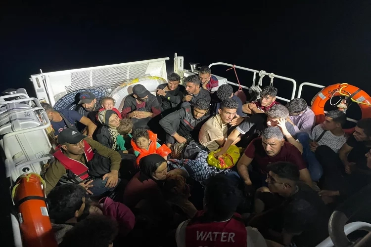 Muğla açıklarında düzensiz göçmenler yakalandı haberinin görseli