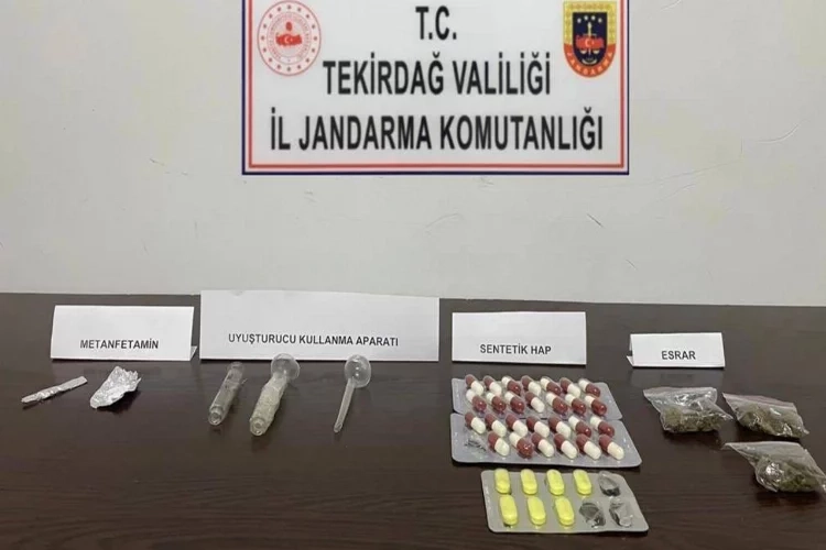 Tekirdağ’da şok uyuşturucu operasyonu! haberinin görseli