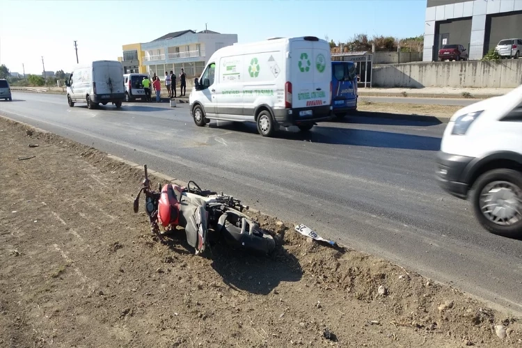 Kırmızı ışık ihlali yapan sürücü canından oluyordu