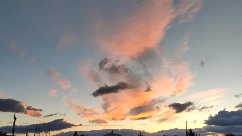 Ardahan'da kızıl gün doğumu (1)