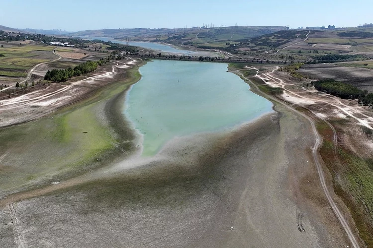 İstanbul'da barajlardaki doluluk oranı azaldı haberinin görseli