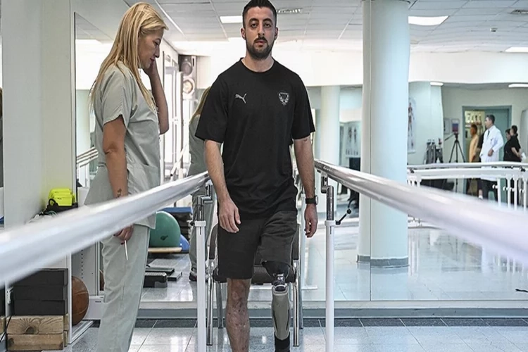 Pençe-Şimşek operasyonunda gazi olan Yusuf'un hedefi milli sporcu olmak haberinin görseli