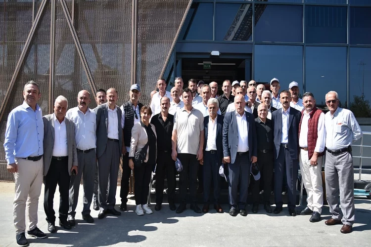 Samsun'da muhtarlar proje proje gezdi haberinin görseli