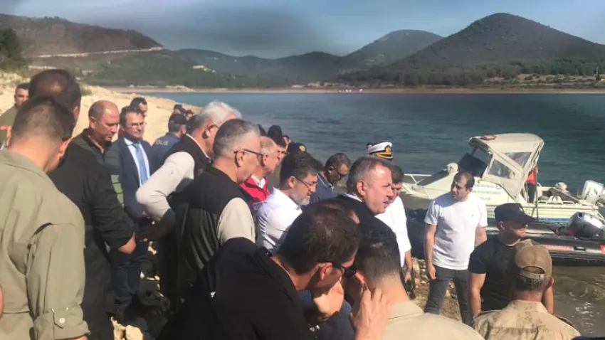 Tahtalı Barajı’nda helikopter kazası (2)