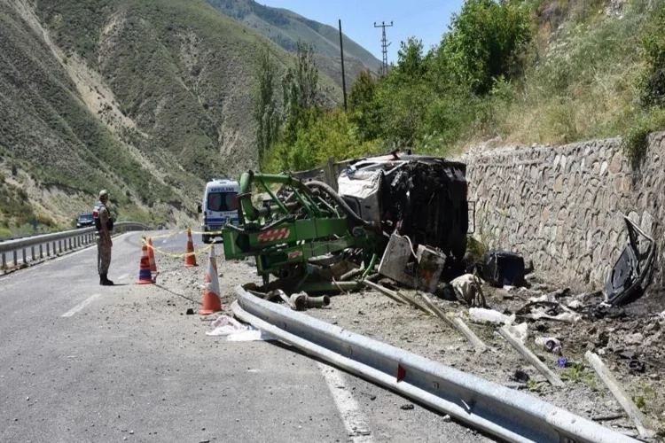 Erzurum'da 8 ayda 110 trafik kazası