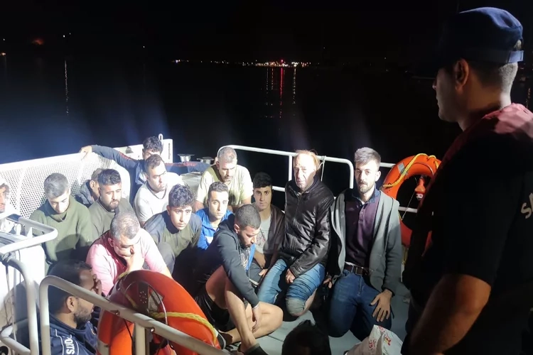 Fethiye’de düzensiz göçmenler yakalandı haberinin görseli