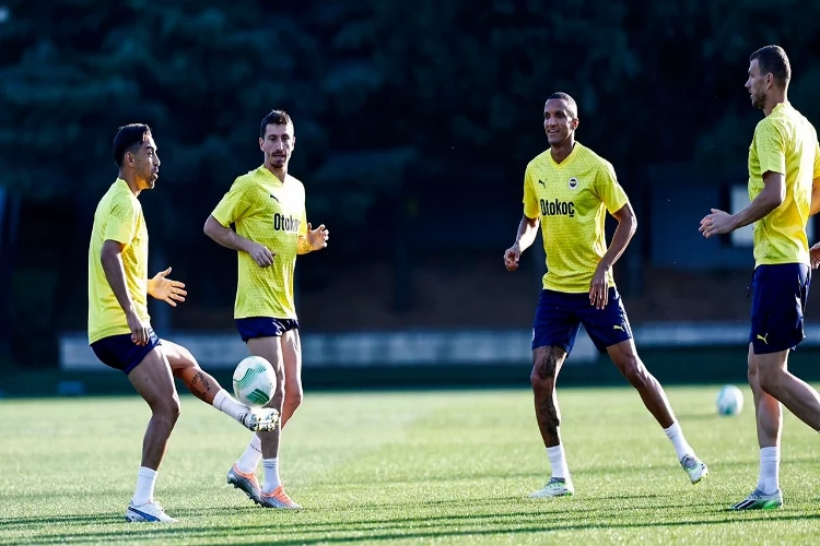 Fenerbahçe'de maç hazırlıkları tamam haberinin görseli