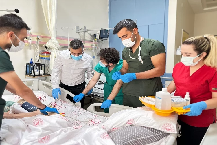 Adıyaman’da Kronik Yara Bakım ekibi kuruldu haberinin görseli