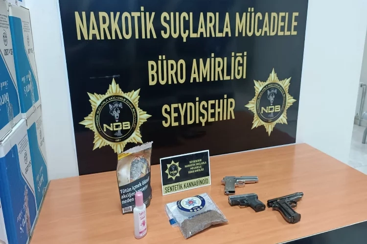 Konya'daki uyuşturucu operasyonu kapsamında 7 tutuklama haberinin görseli