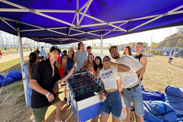Özdere Yerleşkesi sporcu gençlerin gözdesi oldu haberinin görseli