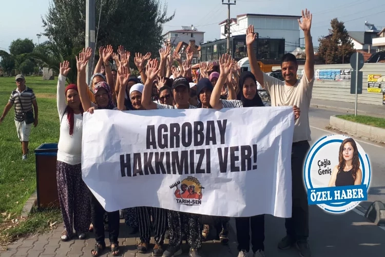 Agrobay direnişi birinci ayında: Hakkımızı alana kadar durmayacağız