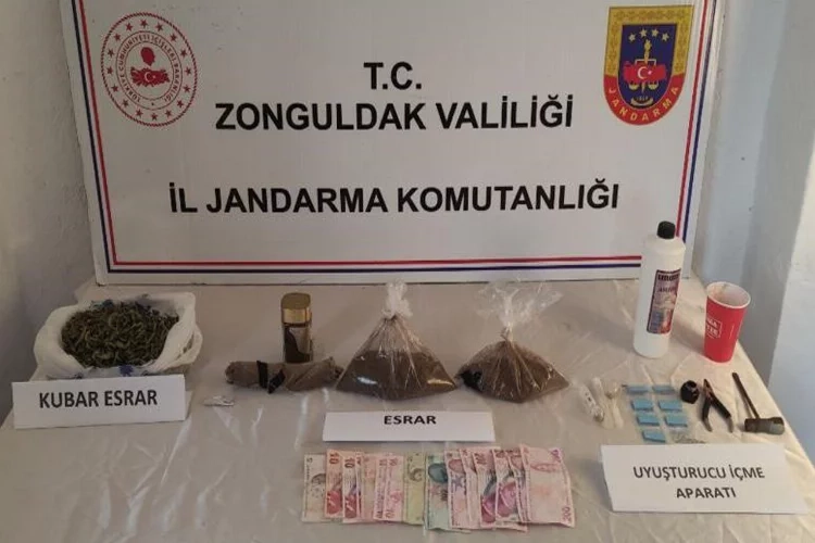 Zonguldak'ta uyuşturucu operasyonu haberinin görseli