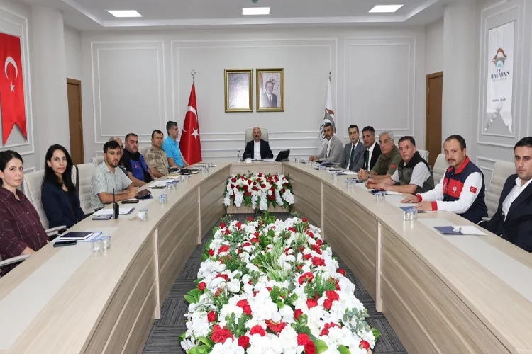 Adıyaman'da Acil çağrı hizmetleri toplantısı yapıldı haberinin görseli