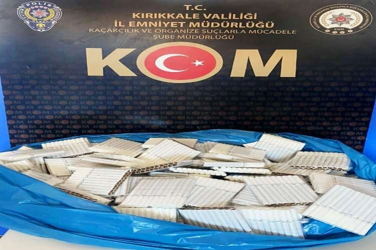 Kırıkkale'de kaçak tütün operasyonu