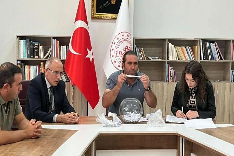 34 kadro için kura çekimi yapıldı haberinin görseli