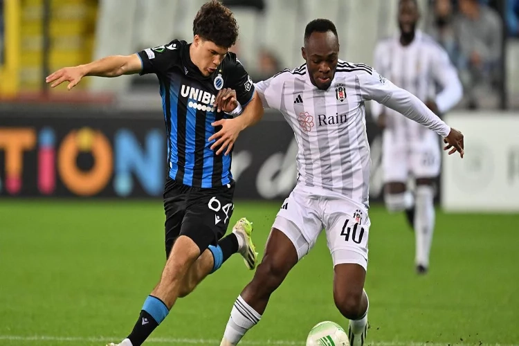 Beşiktaş UEFA Avrupa Konferans Ligi'nde berabere kaldı haberinin görseli