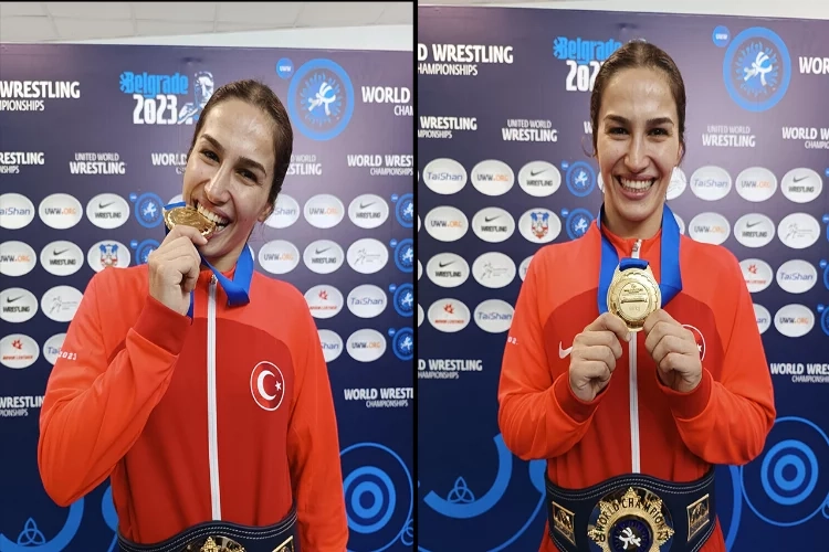 Dünya şampiyonu Buse'nin hayali olimpiyatlar haberinin görseli