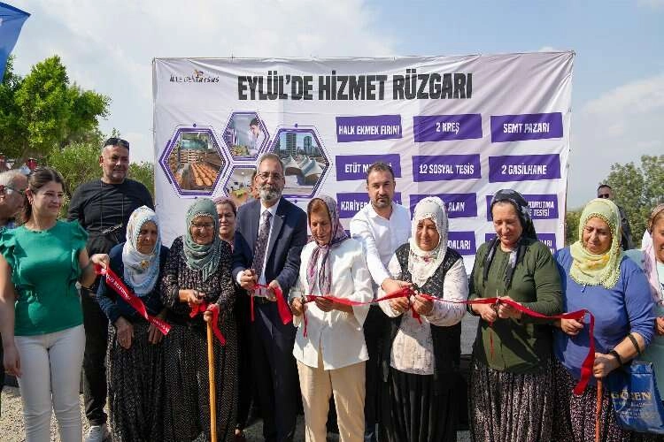 Tarsus'un köylerinde sosyal tesis ağı genişliyor haberinin görseli