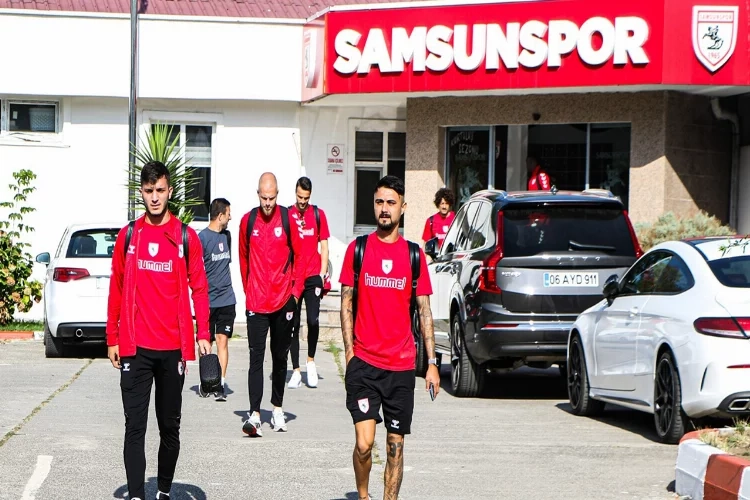 Samsunspor’un, Antalya kafilesinde hangi sporcular yok?