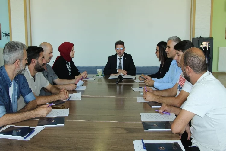 Rektör Alkış Şırnak Üniversitesi'nin çalışmalarını anlattı