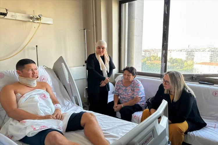 İzmir'de Kırgız pilotun tedavisi devam ediyor haberinin görseli