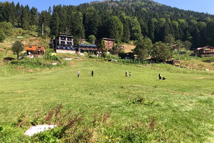 Ayder Yaylası'nın tadını yerli turistler çıkarıyor