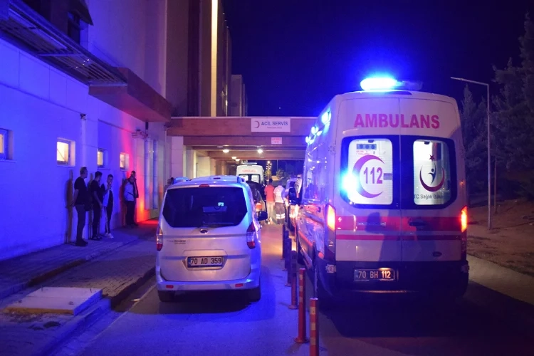 Karaman’da silahlı ve bıçaklı kavga: Yaralılar var! haberinin görseli