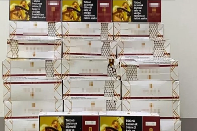 Sinop’ta binlerce makaron ele geçirildi haberinin görseli
