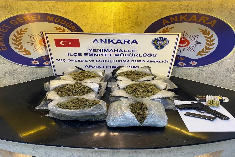 Ankara'da uyuşturucu operasyonu kapsamında 2 tutuklu haberinin görseli