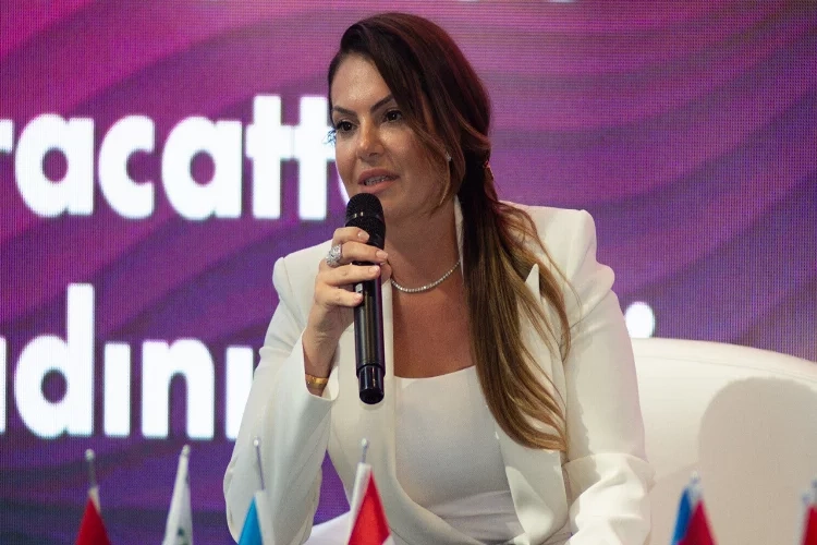TÜİOSB Başkanı Balta ‘1000 Kadın Gücü' Programında konuştu haberinin görseli