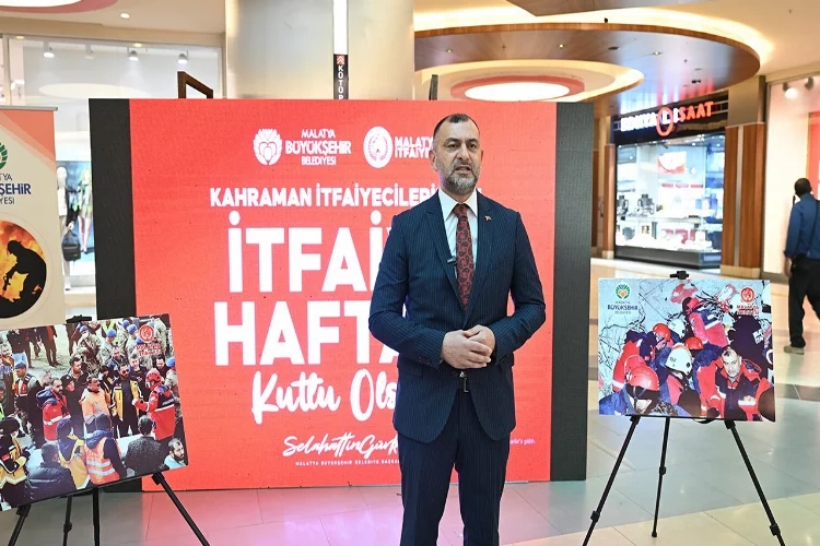 Malatya’da İtfaiye teşkilatı yıl dönümünü kutluyor