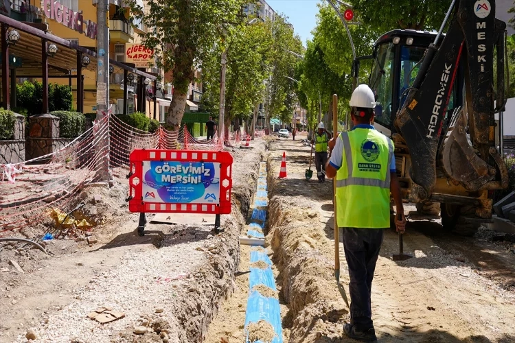 Mersin’de içme suyu hatları yenileniyor haberinin görseli